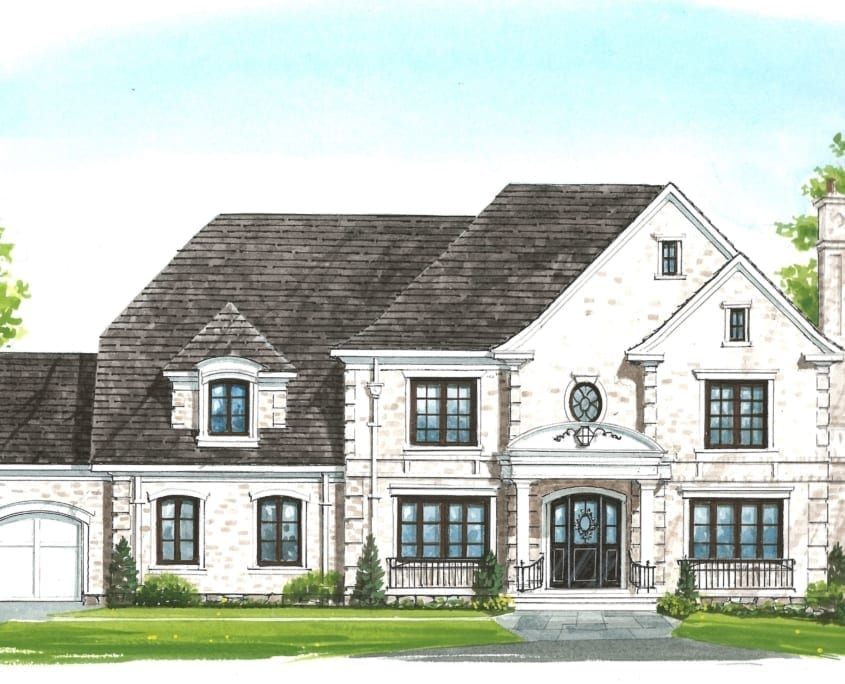 Exterior - McLean, Virginia Custom Home Builder