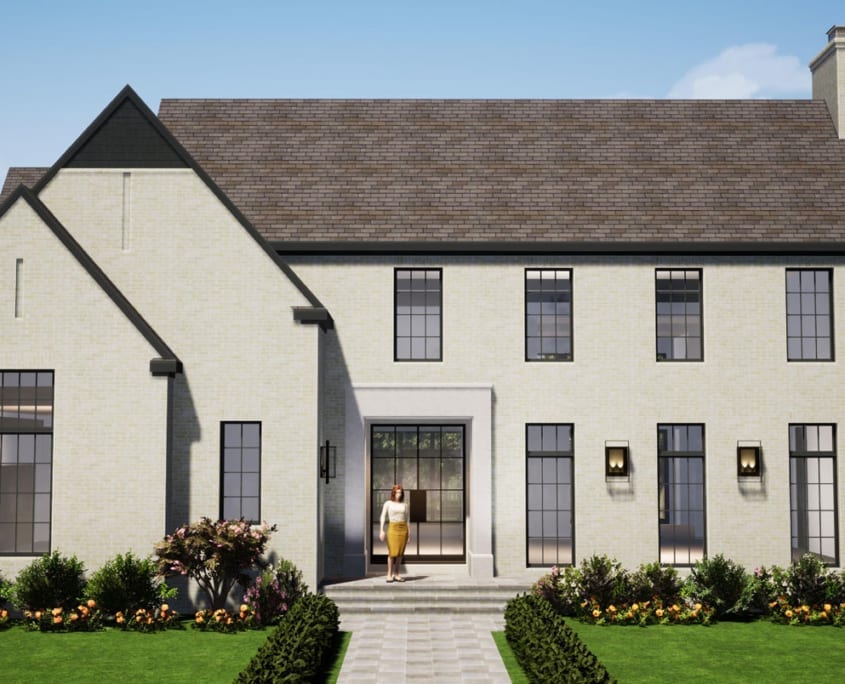 1098 Ingleside Ave McLean, VA 22101 - Custom Home - Front Elevation - McLean, Virginia Custom Home Builder