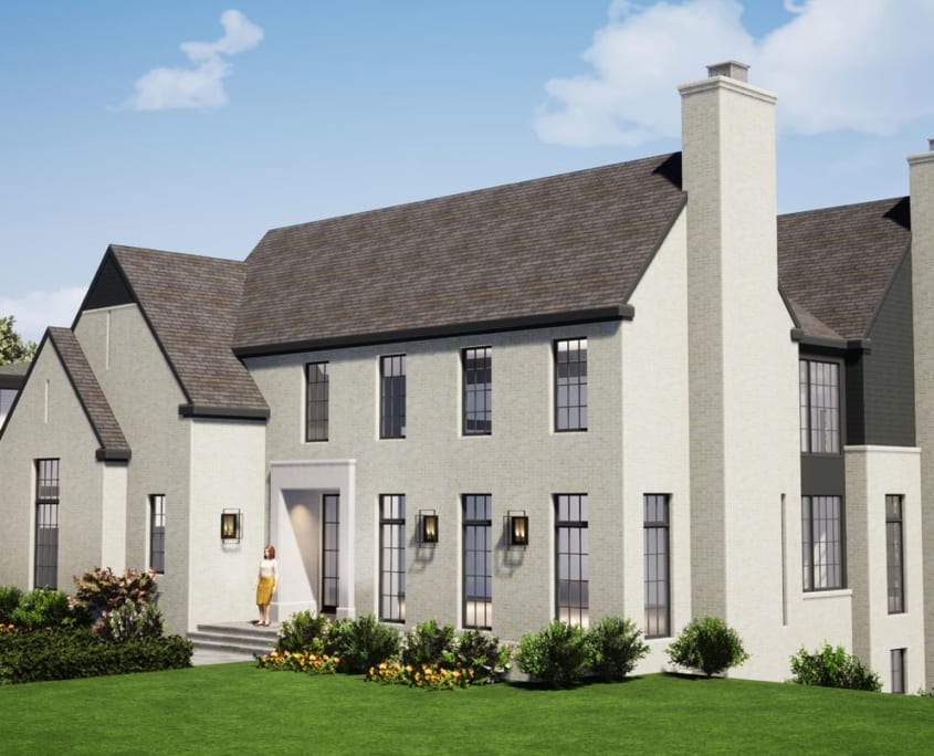 1098 Ingleside Ave McLean, VA 22101 - Custom Home - Main Perspective - McLean, Virginia Custom Home Builder