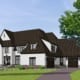 Corbin Court - Approach View - McLean, Virginia Custom Home Builder