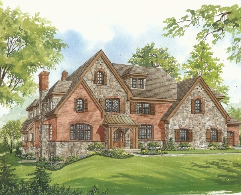 Franklin Forest - Exterior - McLean, Virginia Custom Home Builder